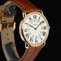 CARTIER | RONDE LOUIS de Cartier Ref. W6800251 18K Rose Gold 36 mm. Manual Wind