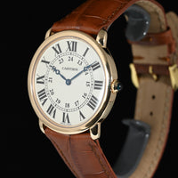 CARTIER | RONDE LOUIS de Cartier Ref. W6800251 18K Rose Gold 36 mm. Manual Wind