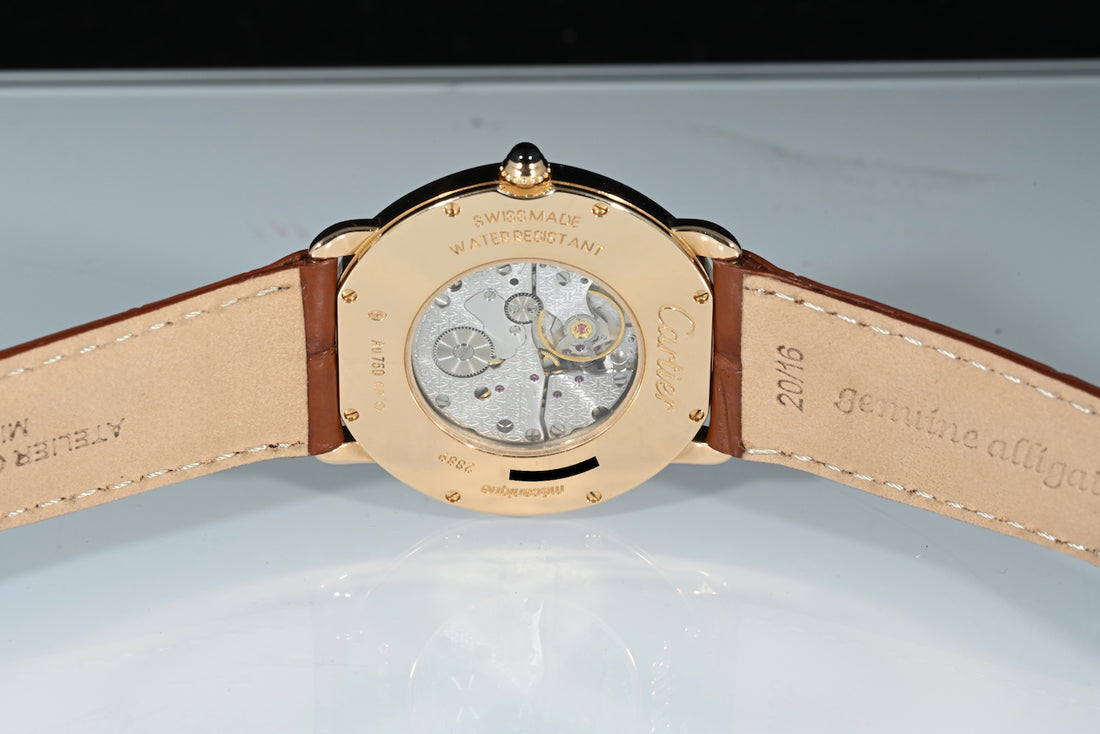 CARTIER | RONDE LOUIS de Cartier Ref. W6800251 18K Rose Gold 36 mm. Manual Wind