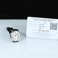 CARTIER | RONDE MUST DE CARTIER Ref. WSRN0030 Garanzia Cartier, 2023 Acciaio, Quarzo, 29 mm.