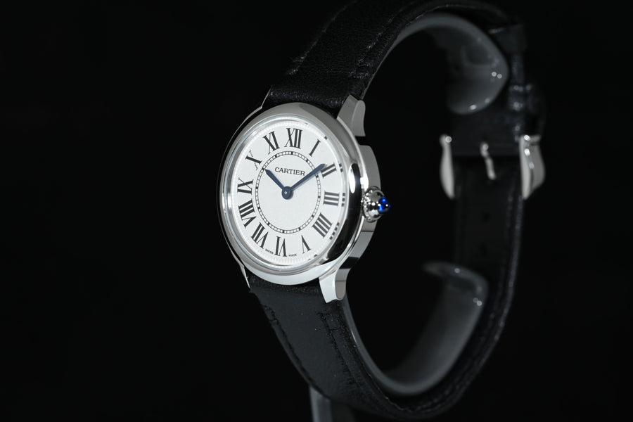 CARTIER | RONDE MUST DE CARTIER Ref. WSRN0030 Garanzia Cartier, 2023 Acciaio, Quarzo, 29 mm.