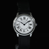 CARTIER | RONDE MUST DE CARTIER Ref. WSRN0030 Garanzia Cartier, 2023 Acciaio, Quarzo, 29 mm.