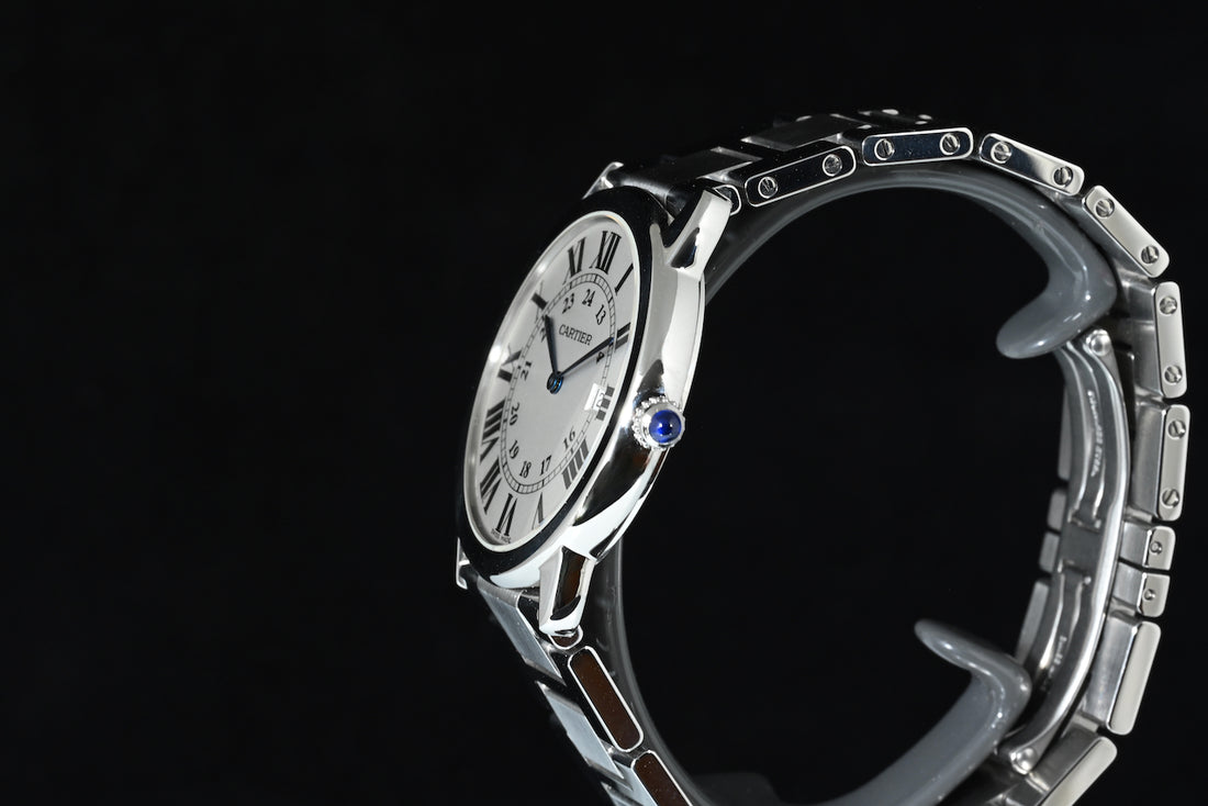 CARTIER | RONDE SOLO de Cartier Ref. W6701005 Cartier Box and Warranty, 2015, Quartz, 36 mm. Steel