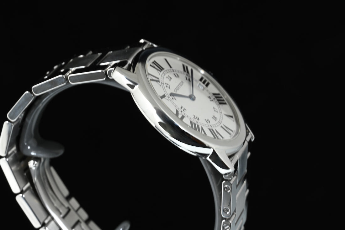 CARTIER | RONDE SOLO de Cartier Ref. W6701005 Cartier Box and Warranty, 2015, Quartz, 36 mm. Steel