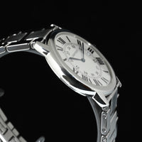 CARTIER | RONDE SOLO de Cartier Ref. W6701005 Cartier Box and Warranty, 2015, Quartz, 36 mm. Steel