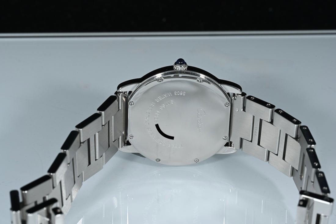 CARTIER | RONDE SOLO de Cartier Ref. W6701005 Cartier Box and Warranty, 2015, Quartz, 36 mm. Steel