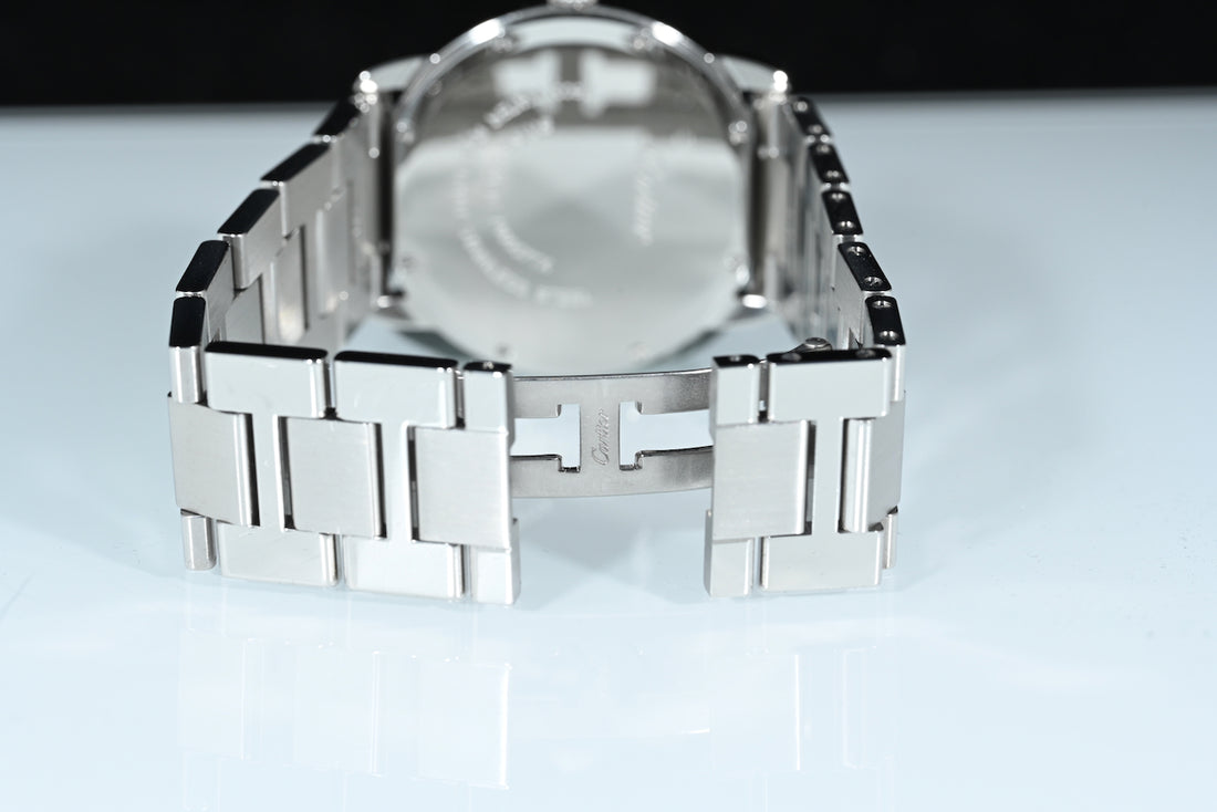 CARTIER | RONDE SOLO de Cartier Ref. W6701005 Cartier Box and Warranty, 2015, Quartz, 36 mm. Steel