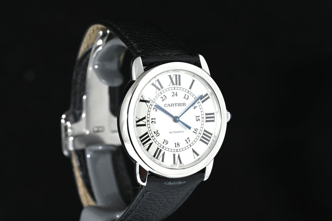 CARTIER | RONDE SOLO de Cartier Ref. WSRN0021 Scatola e Garanzia Cartier, 2019, Automatico, 36 mm.