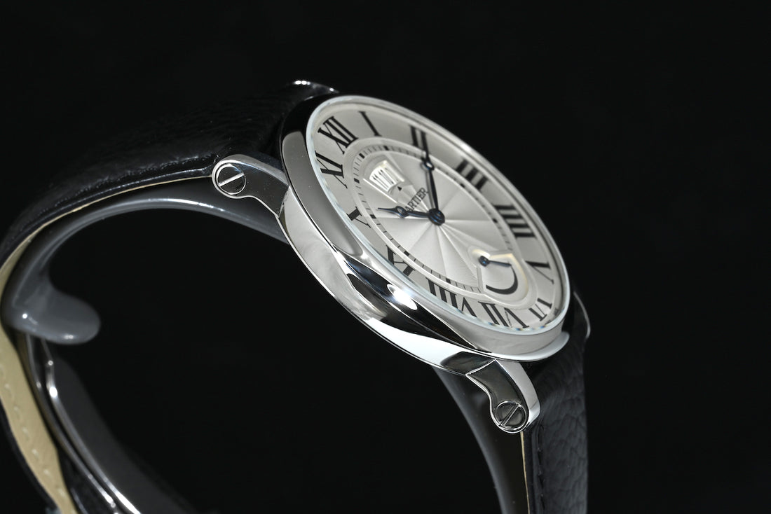 CARTIER | ROTONDE de Cartier Calendar & Power reserve Ref. W1556369 3749 Acciaio 40 mm  Scatola e Garanzia Cartier, 2015