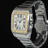 CARTIER | SANTOS 100 XL Automatic Steel/Gold Ref. W200728G 2656 Cartier box