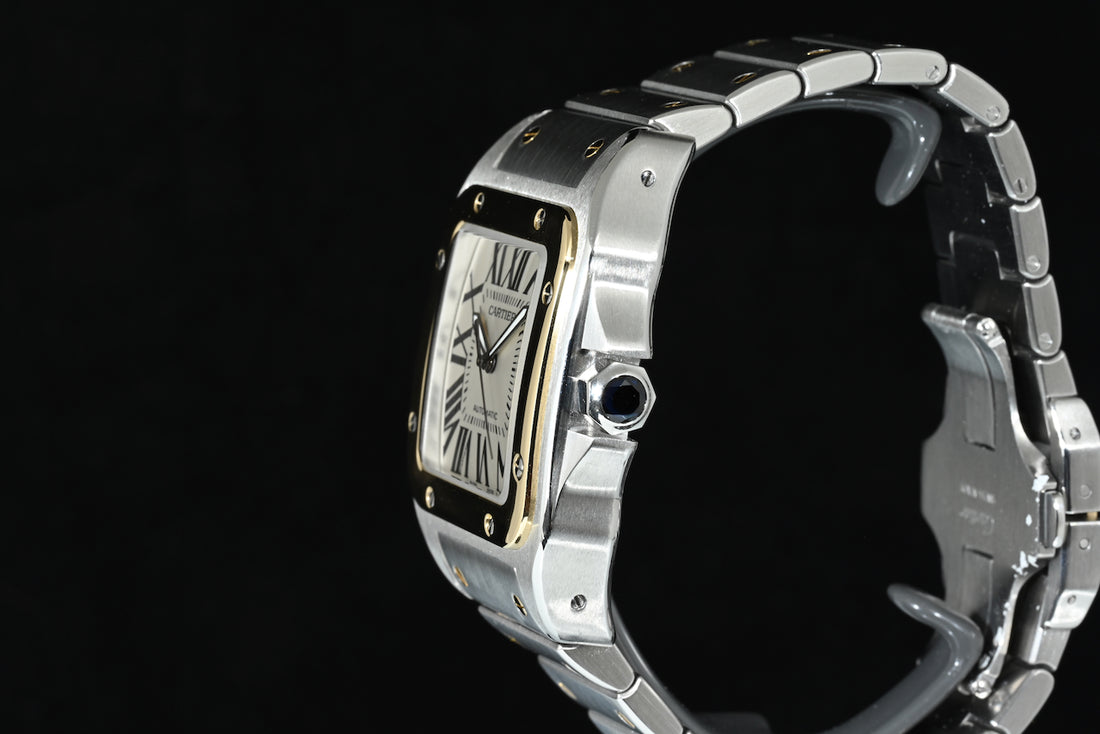 CARTIER | SANTOS 100 XL Automatic Steel/Gold Ref. W200728G 2656 Cartier box