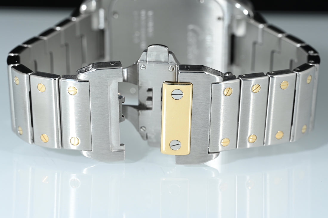 CARTIER | SANTOS 100 XL Automatic Steel/Gold Ref. W200728G 2656 Cartier box