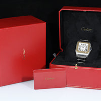 CARTIER | SANTOS 100 XL Automatic Acciaio/Oro Ref. W200728G 2656 Scatola e Garanzia Cartier 2016