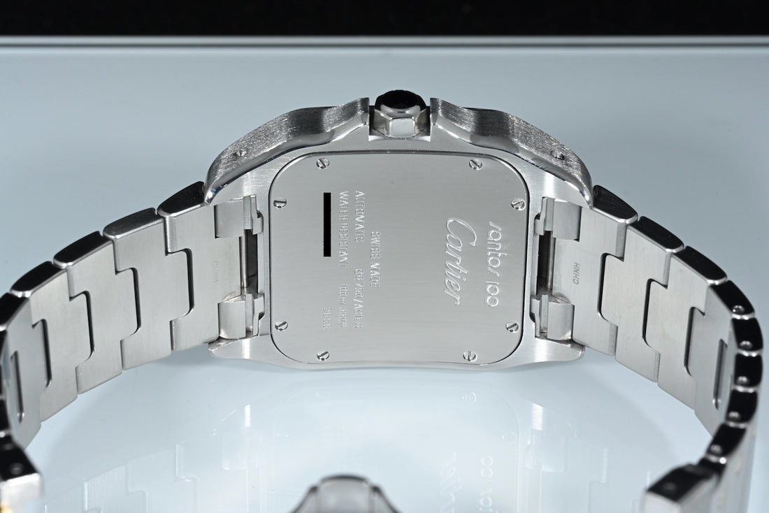 CARTIER | SANTOS 100 XL Automatic Acciaio/Oro Ref. W200728G 2656 Scatola e Garanzia Cartier 2016