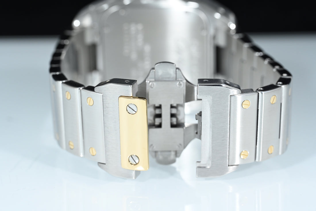 CARTIER | SANTOS 100 XL Automatic Acciaio/Oro Ref. W200728G 2656 Scatola e Garanzia Cartier 2016
