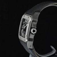 CARTIER | SANTOS 100 XL Black PVD Automatic Box and Cartier Warranty, 2010 Ref. W020010 / 2656
