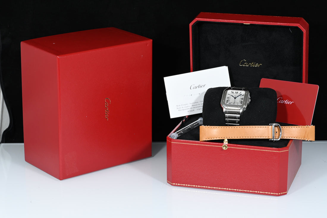 CARTIER | SANTOS de Cartier, Automatico, Scatola e Garanzia, 2021 Ref. WSSA0029