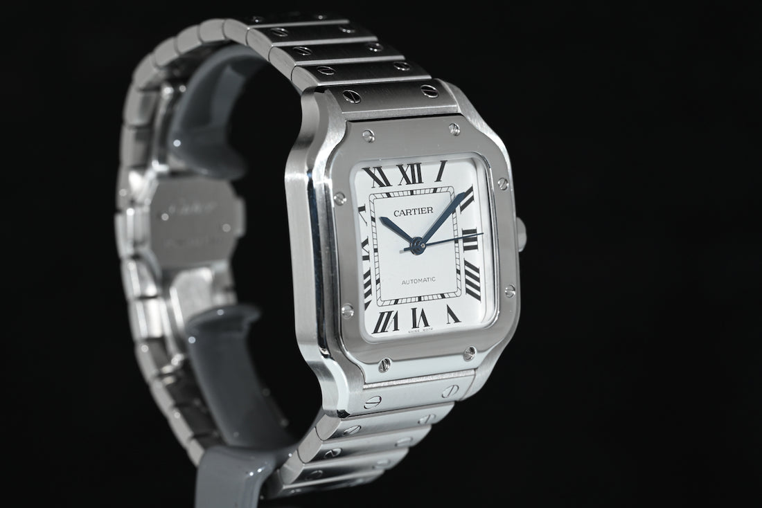 CARTIER | SANTOS de Cartier, Automatico, Scatola e Garanzia, 2021 Ref. WSSA0029