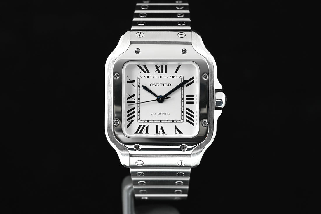 CARTIER | SANTOS de Cartier, Automatico, Scatola e Garanzia, 2021 Ref. WSSA0029