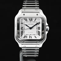 CARTIER | SANTOS de Cartier, Automatico, Scatola e Garanzia, 2021 Ref. WSSA0029