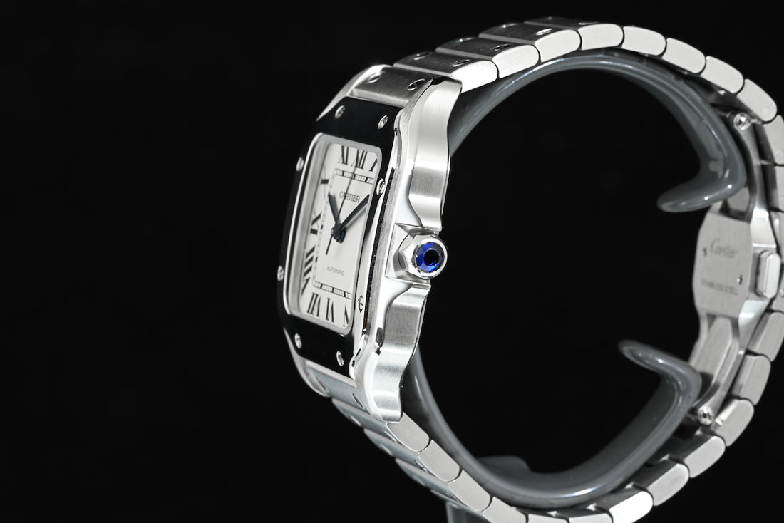 CARTIER | SANTOS de Cartier, Automatico, Scatola e Garanzia, 2021 Ref. WSSA0029