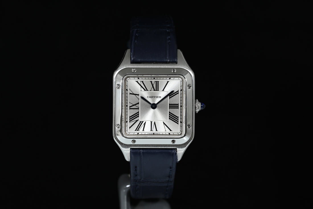 CARTIER | SANTOS-DUMONT, Steel/Quartz | Ref. WSSA0023 Cartier Box and Paper 2020