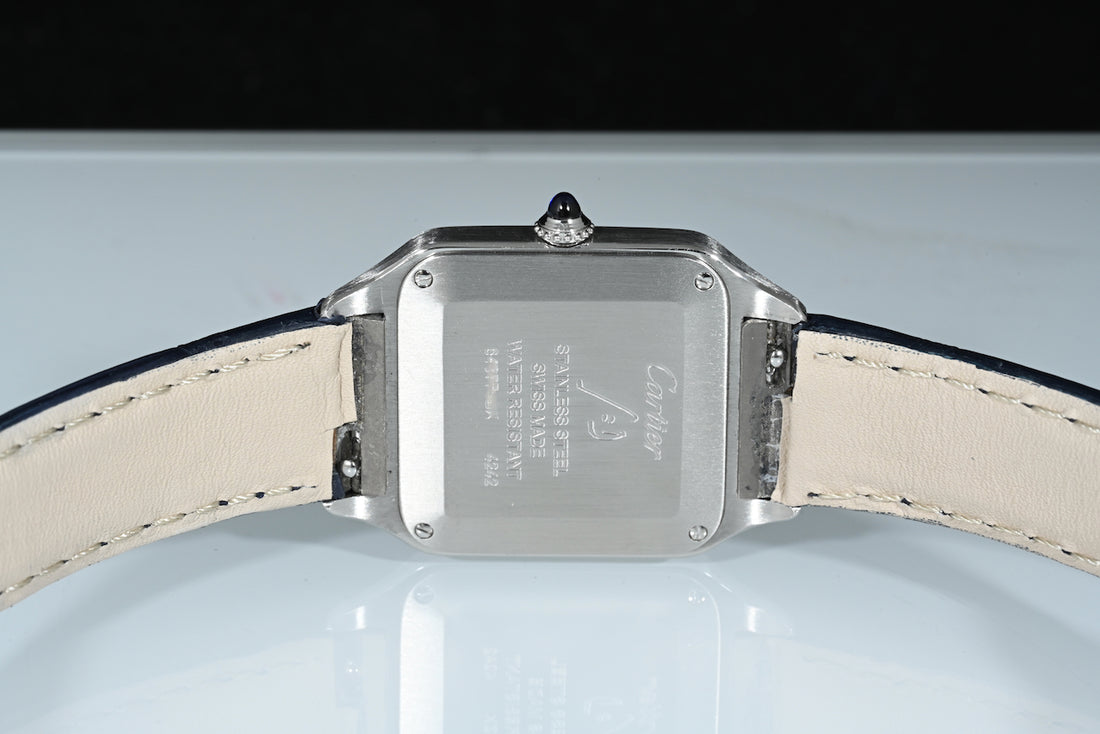 CARTIER | SANTOS-DUMONT, Steel/Quartz | Ref. WSSA0023 Cartier Box and Paper 2020
