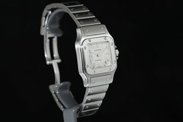 CARTIER | SANTOS de CARTIER Galbèe Automatic Ref. W20044D6 Cartier guarantee Year 2000