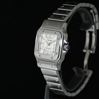 CARTIER | SANTOS de CARTIER Galbèe Automatic Ref. W20044D6  Garanzia Cartier del 2000