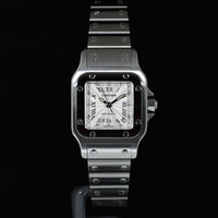 CARTIER | SANTOS de CARTIER Galbèe Automatic Ref. W20044D6  Garanzia Cartier del 2000
