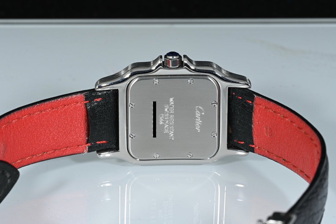 CARTIER | SANTOS DE CARTIER GALBEE Quartz Acciaio e oro giallo Ref. 1566