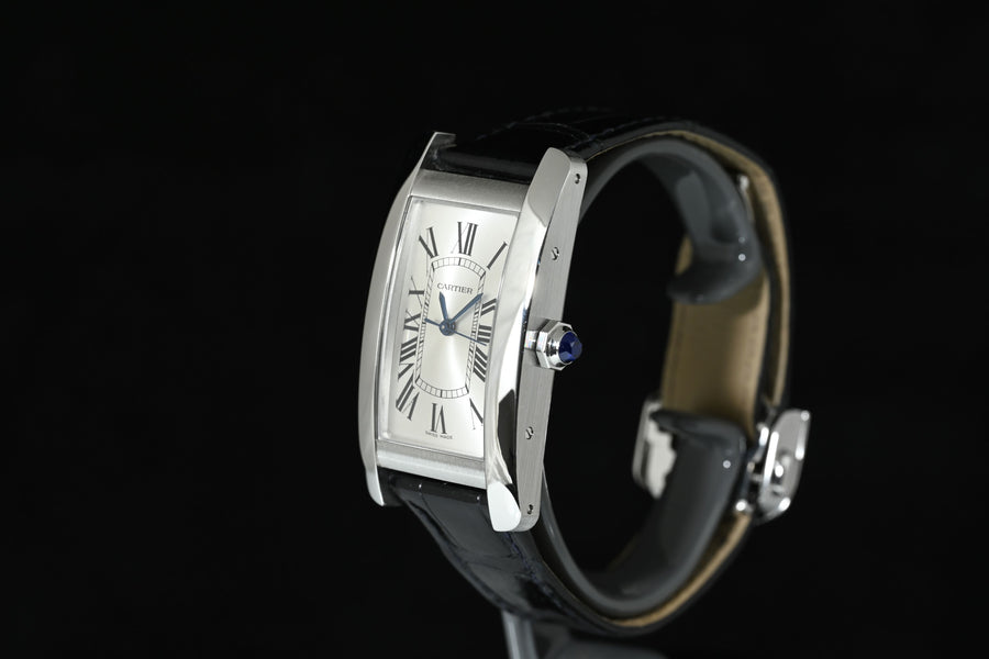 CARTIER | Tank Américaine, Steel, Automatic Ref. WSTA0044 Cartier Guarantee