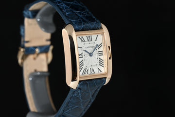 CARTIER | TANK ANGLAISE Pink gold, Lady, Quartz, Cartier warranty year 2014