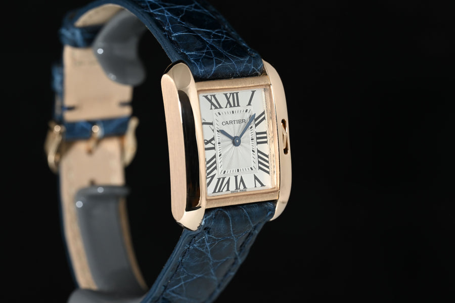 CARTIER | TANK ANGLAISE Oro rosa, Lady, Quarzo, Garanzia Cartier anno 2014