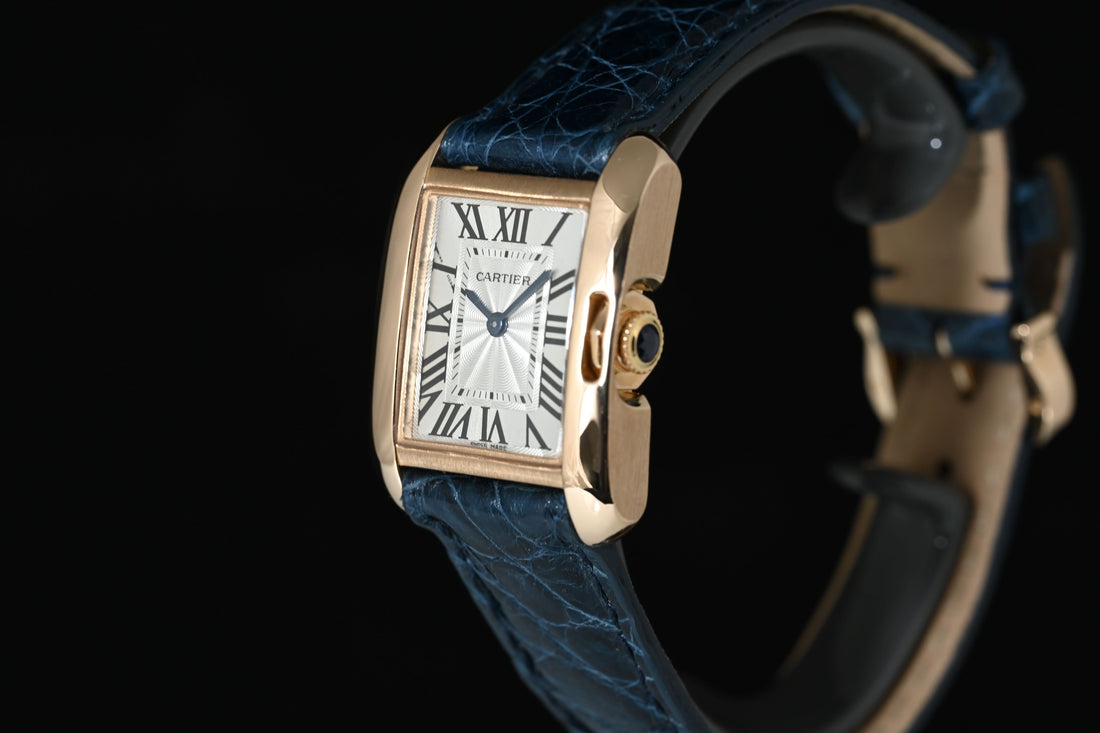 CARTIER | TANK ANGLAISE Oro rosa, Lady, Quarzo, Garanzia Cartier anno 2014