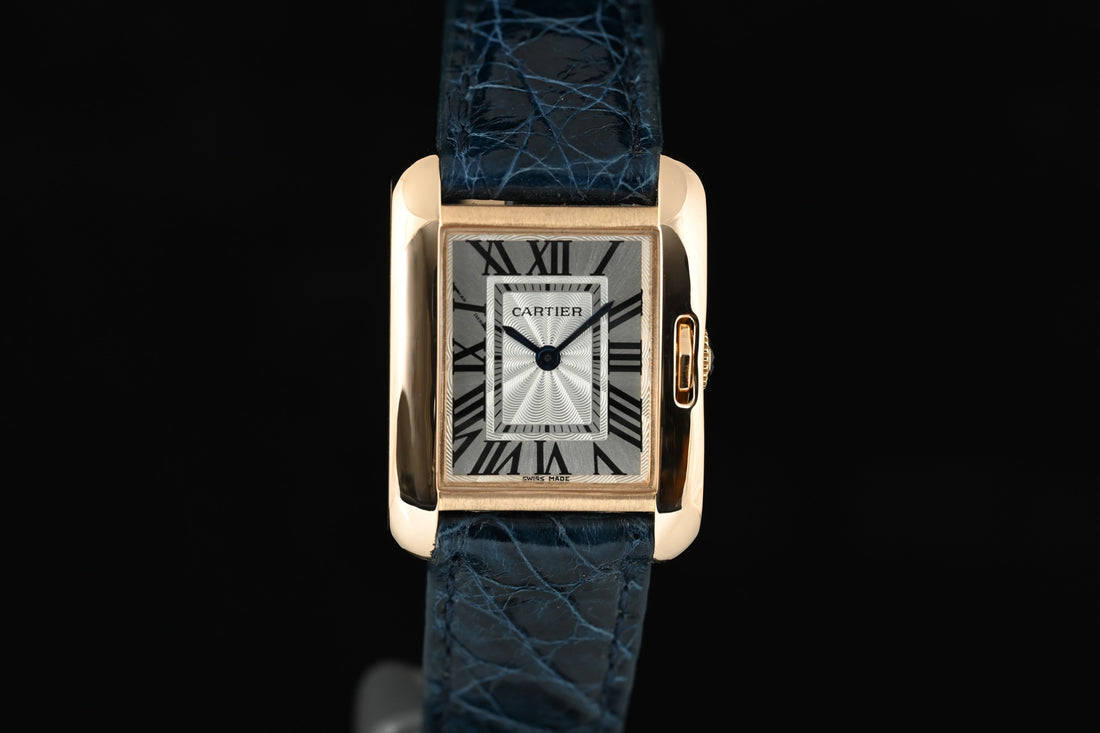 CARTIER | TANK ANGLAISE Oro rosa, Lady, Quarzo, Garanzia Cartier anno 2014