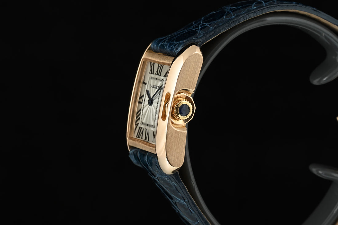 CARTIER | TANK ANGLAISE Oro rosa, Lady, Quarzo, Garanzia Cartier anno 2014
