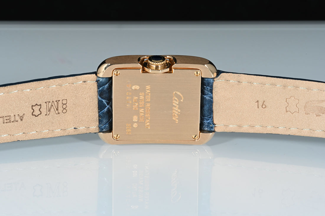 CARTIER | TANK ANGLAISE Oro rosa, Lady, Quarzo, Garanzia Cartier anno 2014