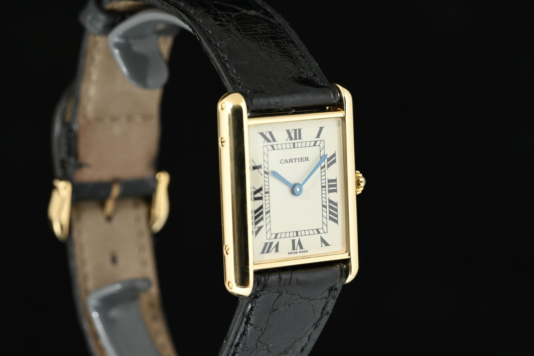 CARTIER | TANK LOUIS de CARTIER Yellow gold Quartz