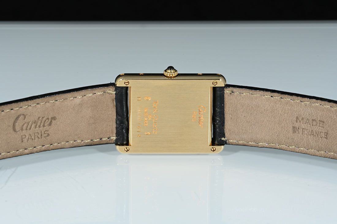 CARTIER | TANK LOUIS de CARTIER Yellow gold Quartz