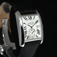 CARTIER | TANK MC Acciaio, Automatico Ref. W5330003 Scatola e Garanzia Cartier, 2018