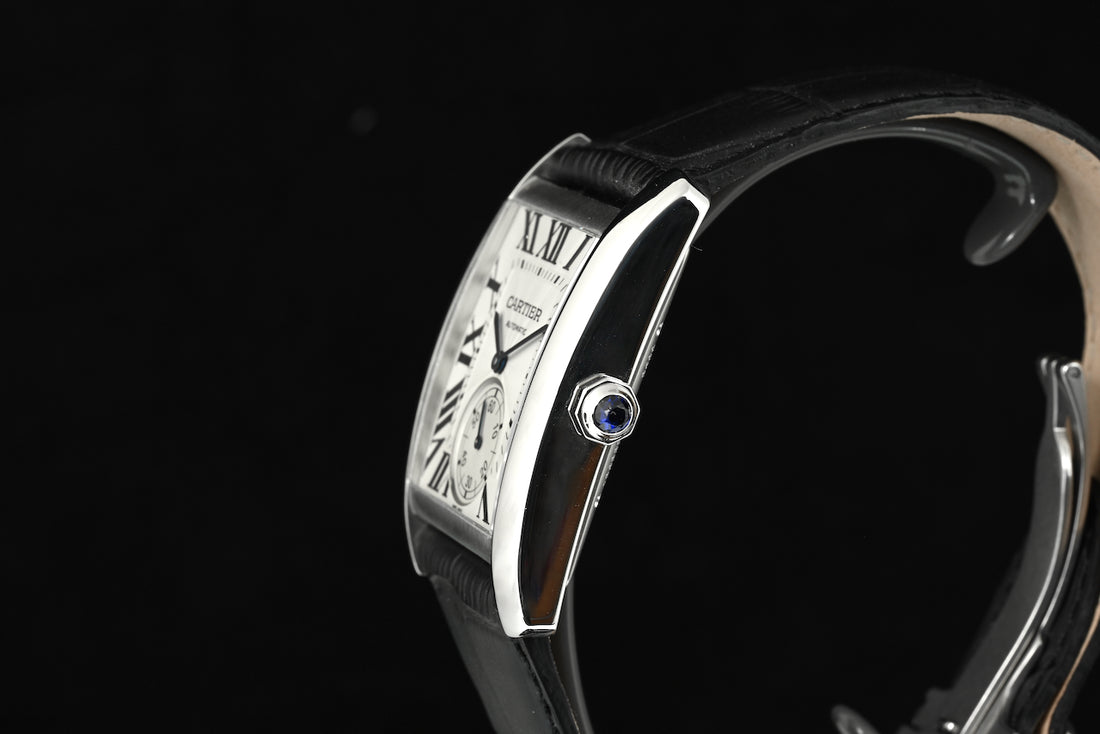 CARTIER | TANK MC Acciaio, Automatico Ref. W5330003 Scatola e Garanzia Cartier, 2018