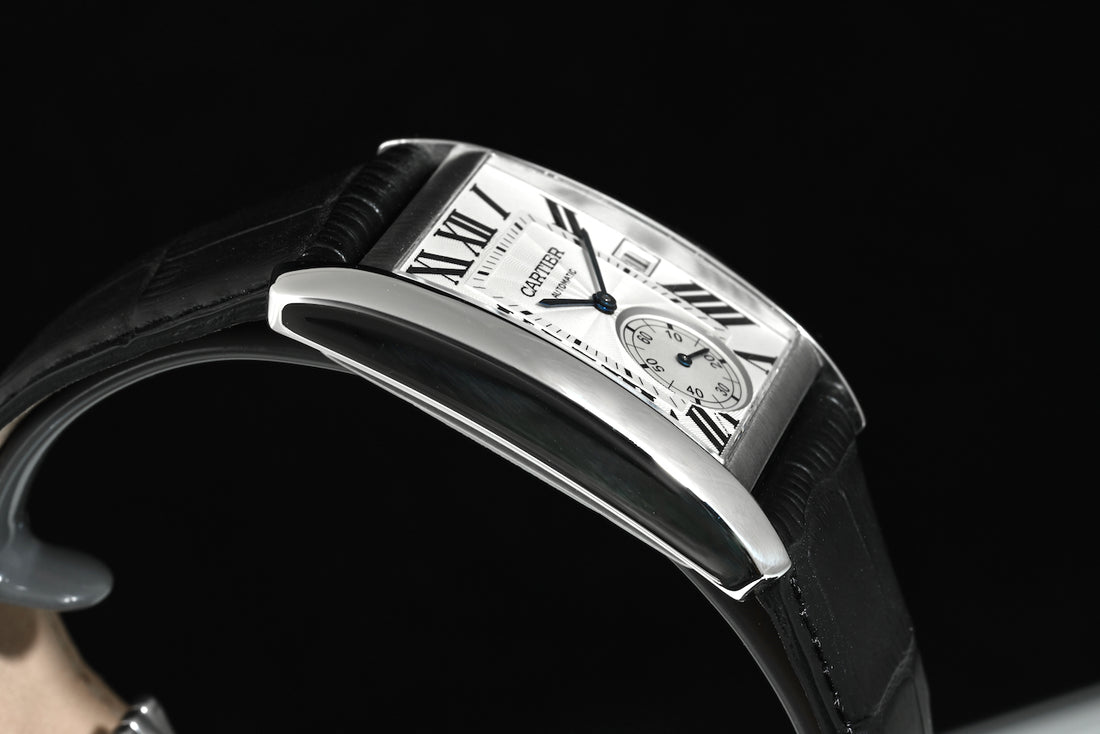 CARTIER | TANK MC Acciaio, Automatico Ref. W5330003 Scatola e Garanzia Cartier, 2018