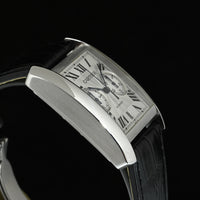 CARTIER | TANK MC 34.3 Chronograph Steel, Automatic Ref. W5330007 Cartier Box and papers, 2018