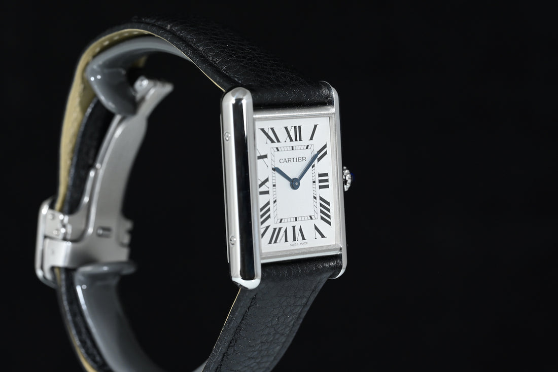 CARTIER | TANK MUST Steel, Quartz, Large model, Ref. WSTA0059 Cartier Box and Papers, 2022