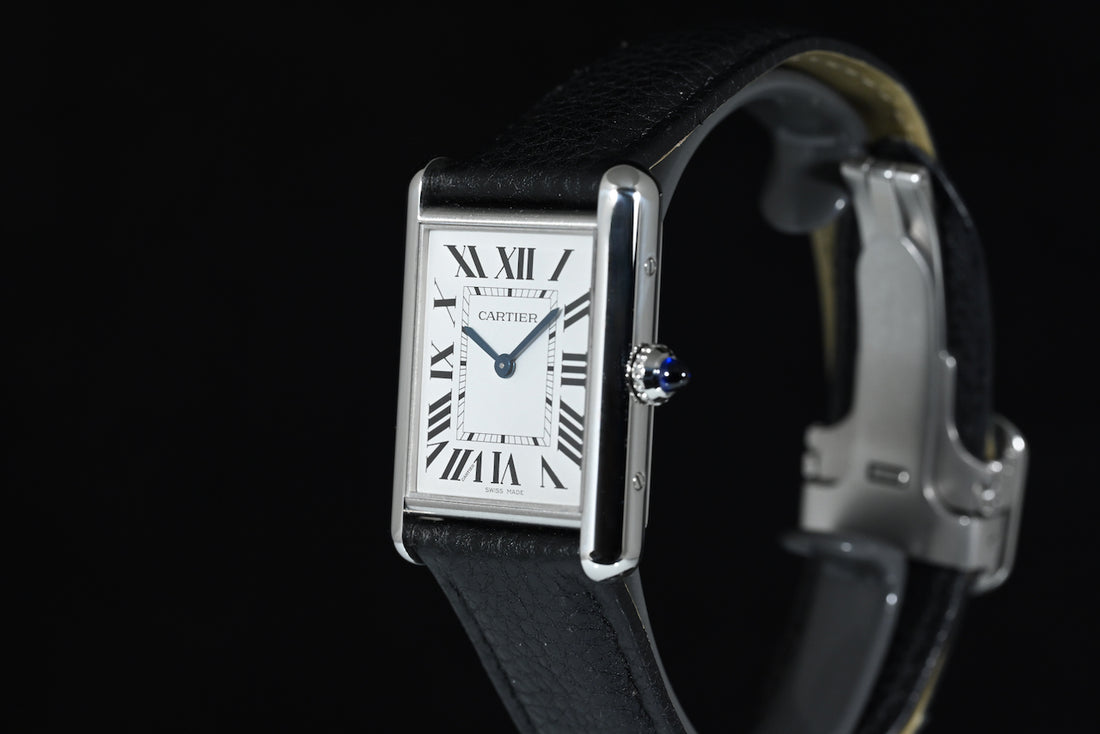 CARTIER | TANK MUST Steel, Quartz, Large model, Ref. WSTA0059 Cartier Box and Papers, 2022