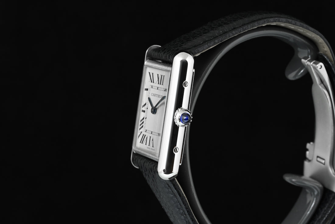 CARTIER | TANK MUST Steel, Quartz, Large model, Ref. WSTA0059 Cartier Box and Papers, 2022