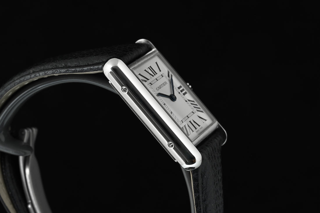 CARTIER | TANK MUST Steel, Quartz, Large model, Ref. WSTA0059 Cartier Box and Papers, 2022