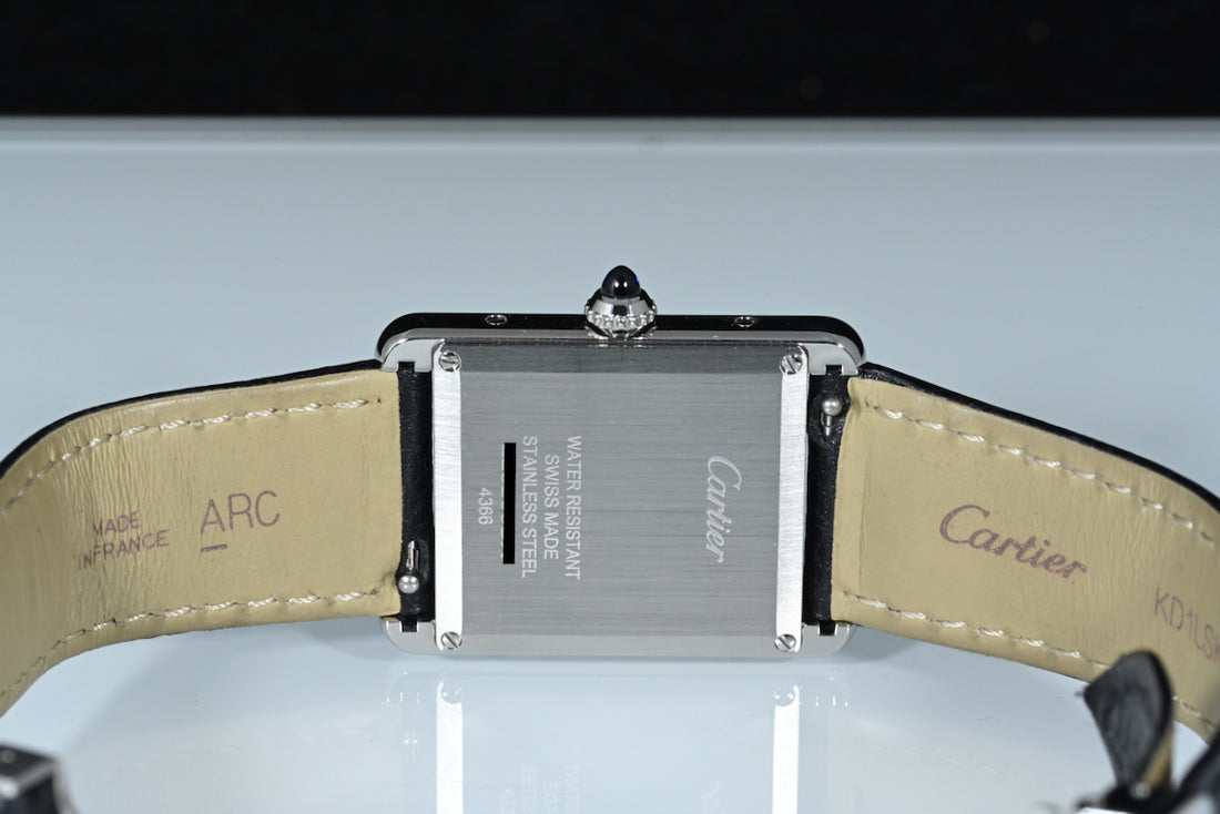 CARTIER | TANK MUST Steel, Quartz, Large model, Ref. WSTA0059 Cartier Box and Papers, 2022