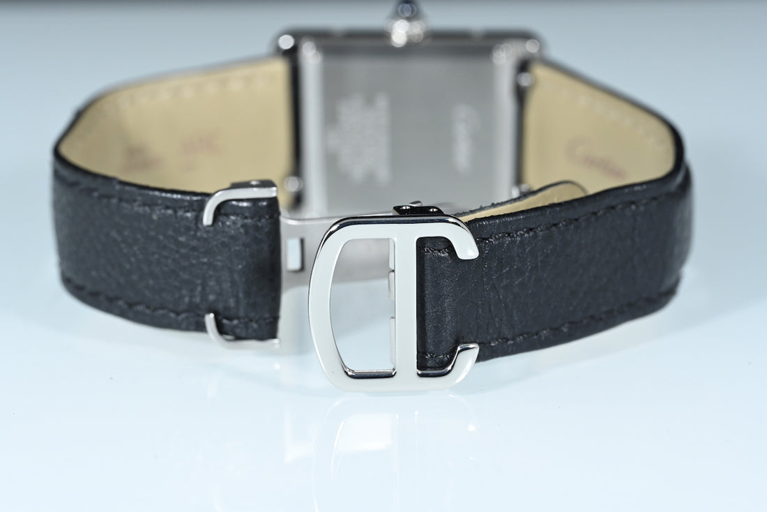 CARTIER | TANK MUST Steel, Quartz, Large model, Ref. WSTA0059 Cartier Box and Papers, 2022